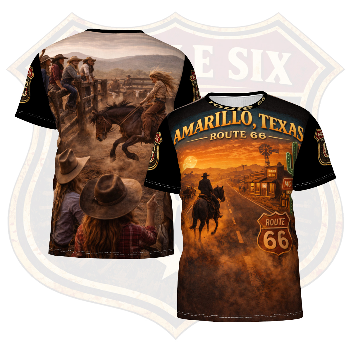 Amarillo Texas custom shirt design