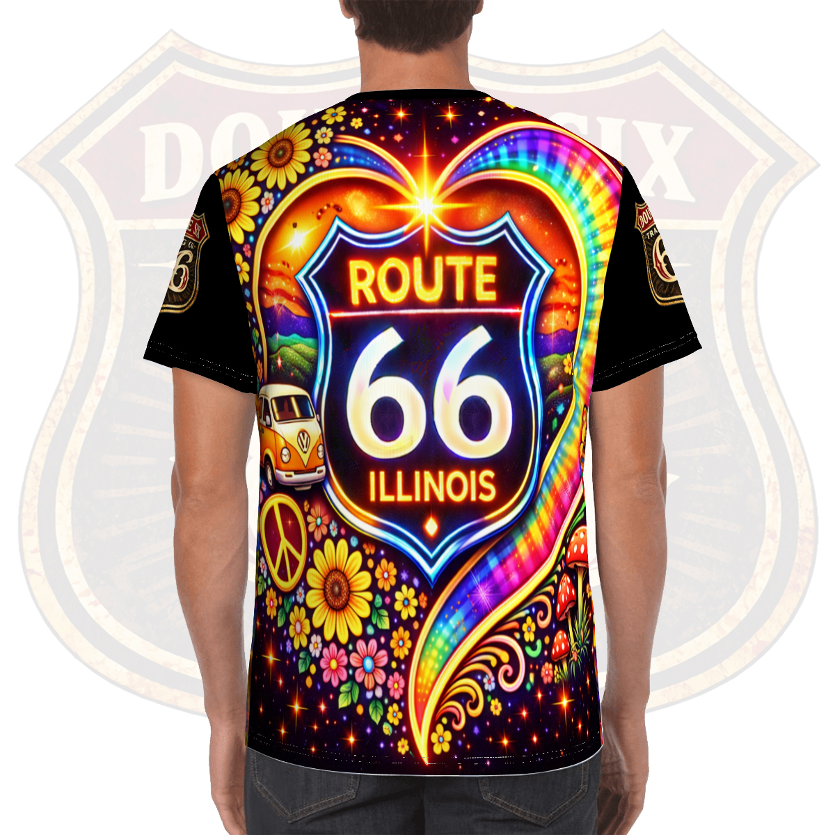 Flower Power back panel detail